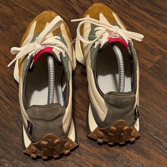 New Balance Men's Tan and Green Sneakers - Picture 7 of 12